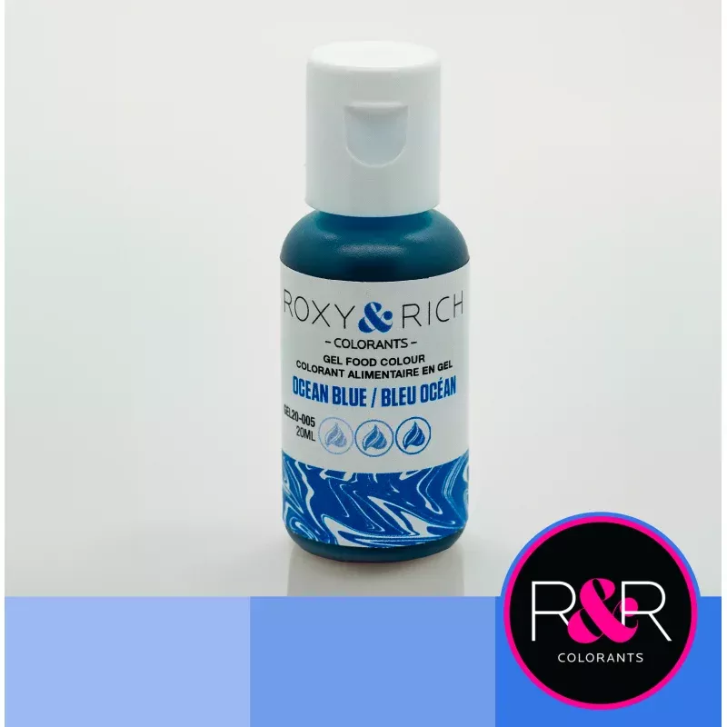 Roxy & Rich Coloring Gel - Ocean Blue (20ml) GEL20-005