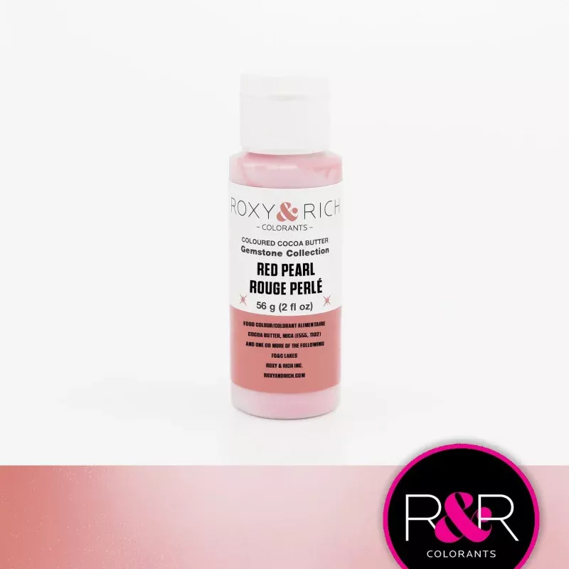 Roxy & Rich Pearl Gemstone Cocoa Butter Red Pearl (#BP2-002) - 2 OZ