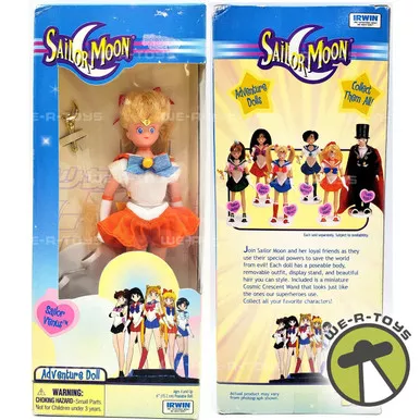 Sailor Moon Sailor Venus Anime Adventure Doll #34901 Irwin Toys 2000 NRFB