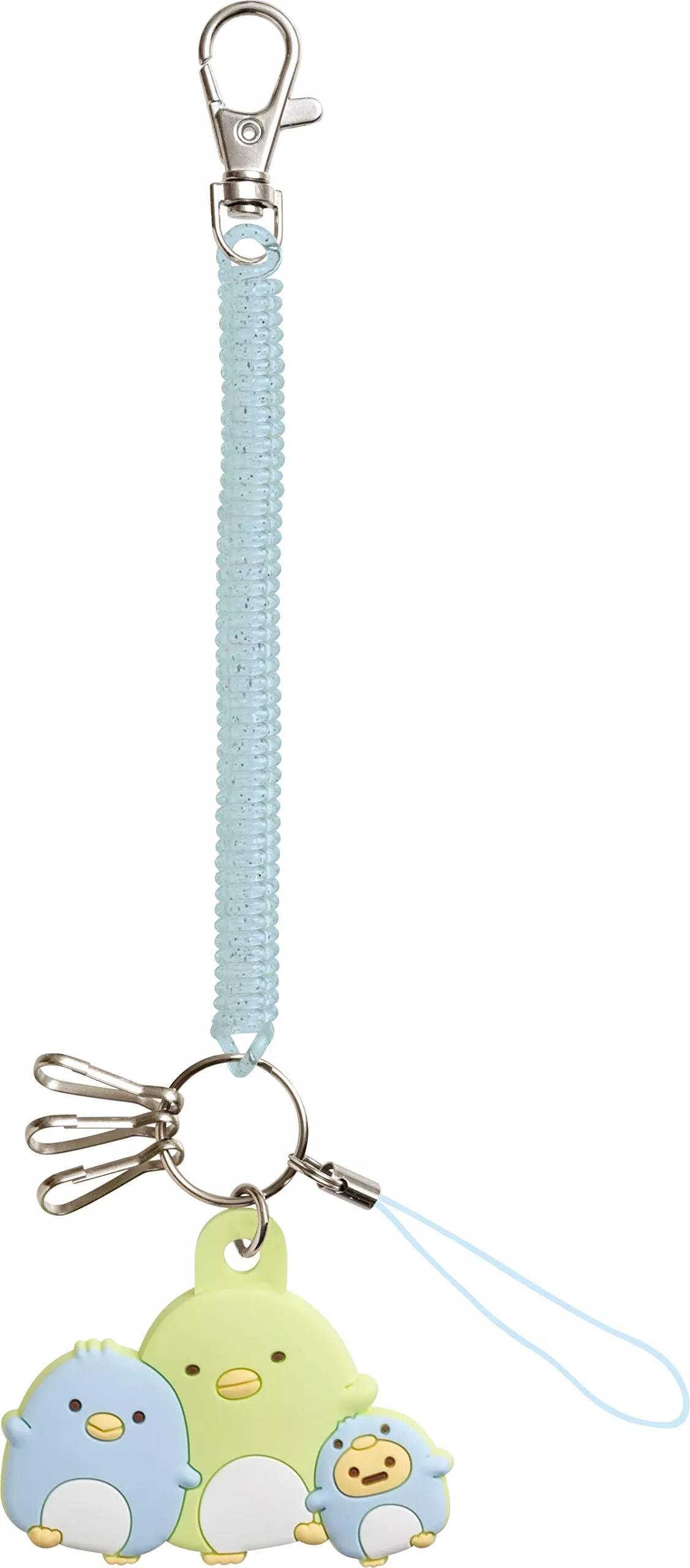 SAN-X Sumikko Gurashi Coil Keychain Penguin
