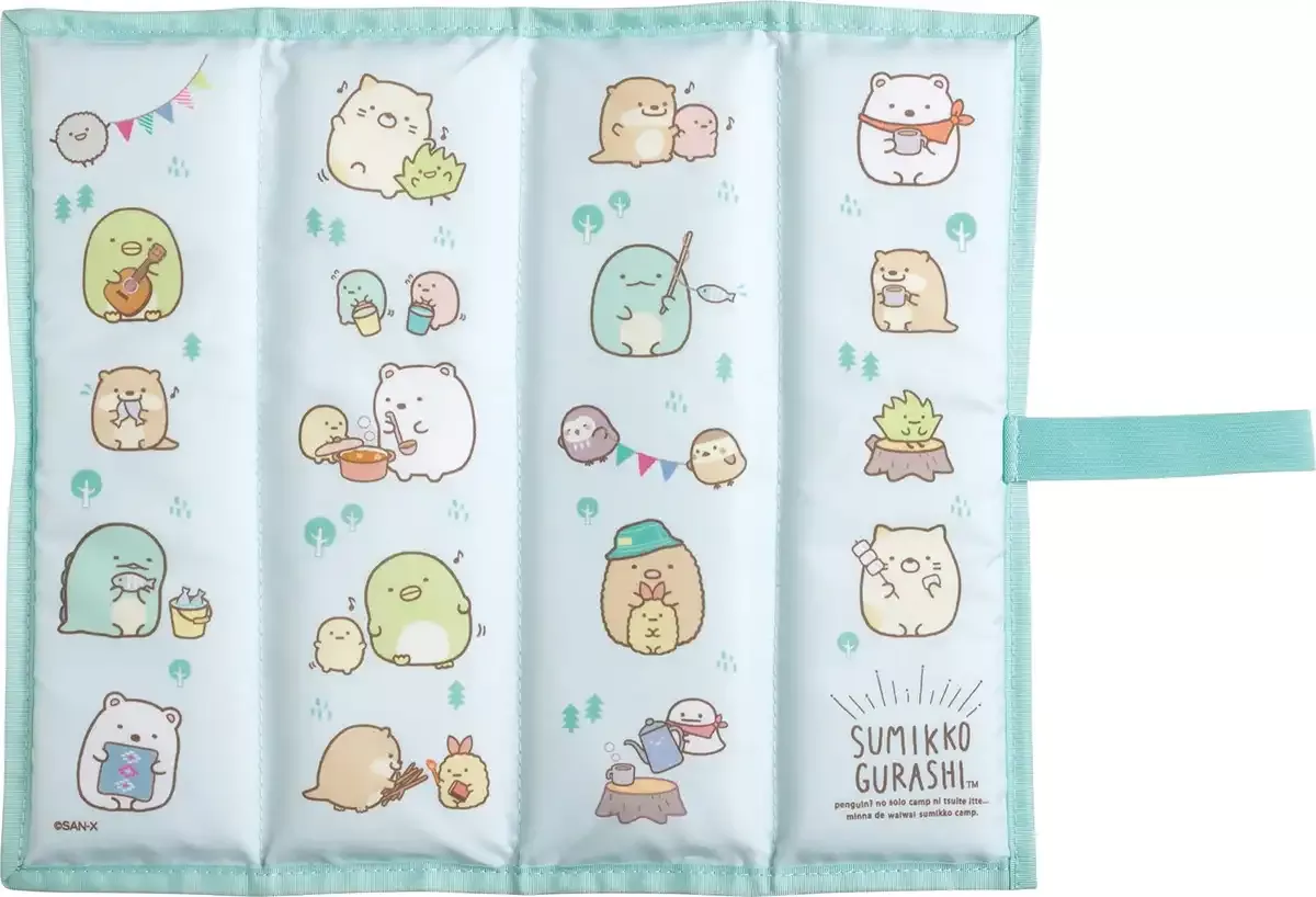 SAN-X Sumikko Gurashi Foldable Sheet Cushion Sumikko Camp With Kawauso