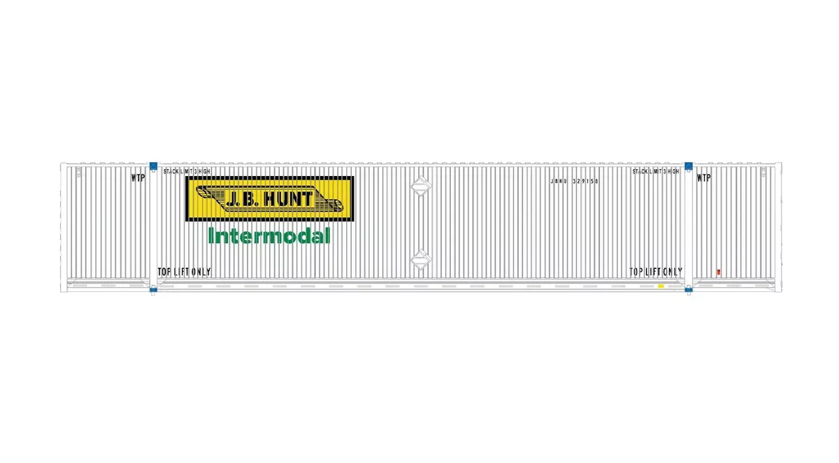 ScaleTrains 11598 HO Scale CIMC 53' Dry Container JB Hunt