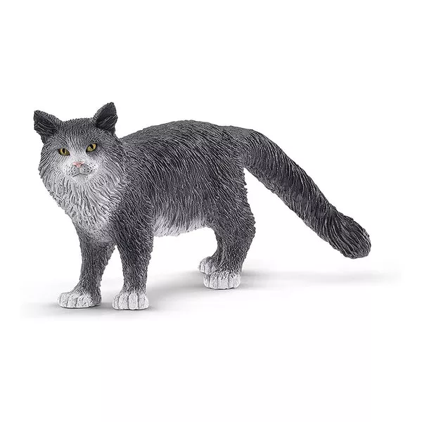 Schleich Maine Coon Cat Animal Figure 13893