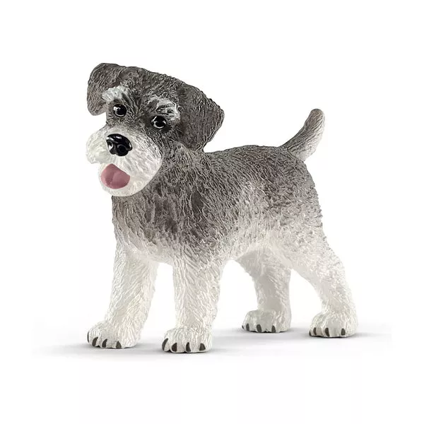 Schleich Miniature Schnauzer Animal Figure 13892