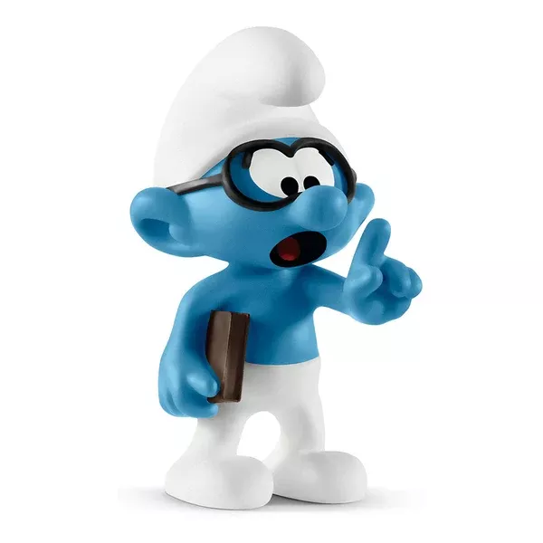 Schleich Smurfs Brainy Smurf Figure 20812