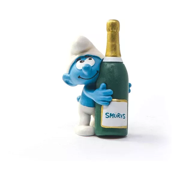 Schleich Smurfs Smurf With Bottle Figure 20821