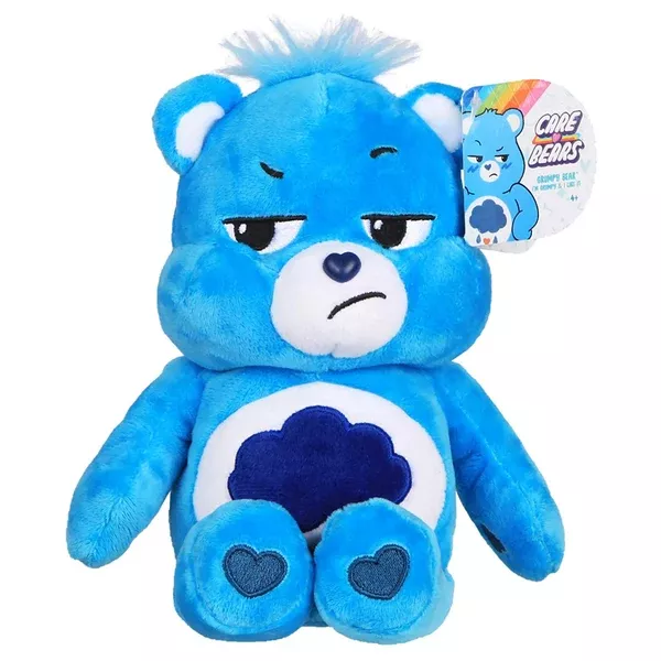 Schylling Care Bears Grumpy Bear Narrowed Eyes 9 Inch Plush
