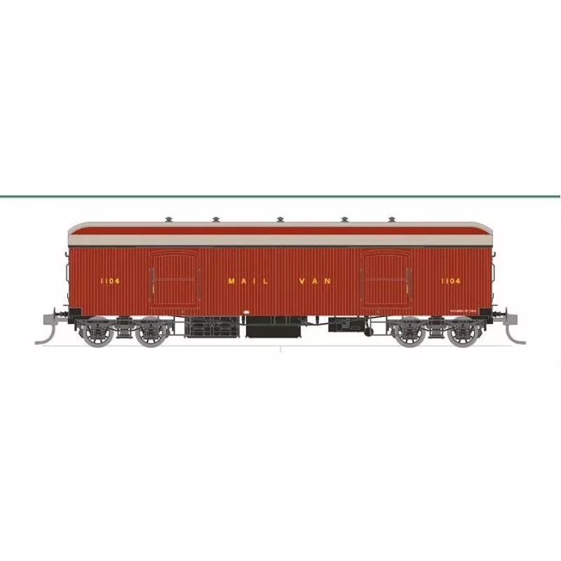 SDS Models:02 - KB Mail Van - 1930's Tuscan