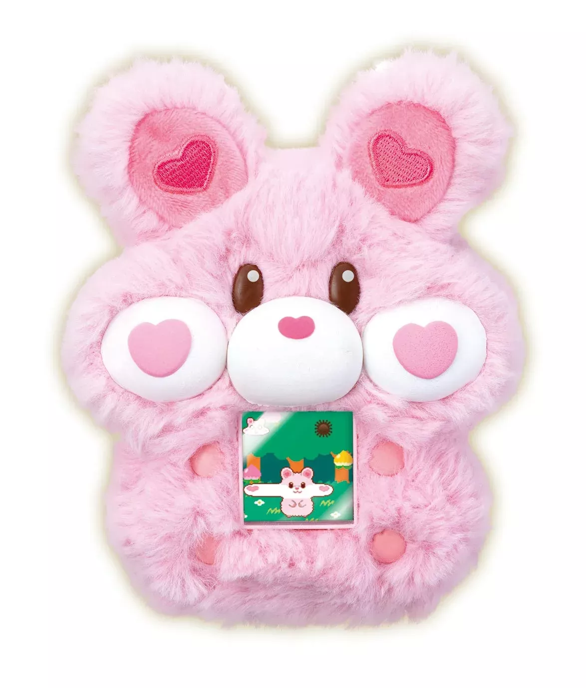 Sega Toys Mocchimaruzu Hamster Puffy Pink Mocchifuwa Pet Japanese Squishy Toys