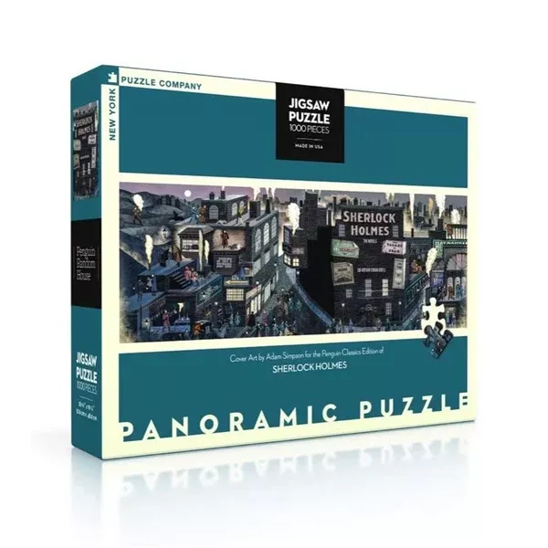 Sherlock Holmes Panoramic 1000 Piece Puzzle