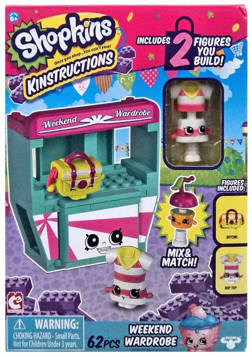 Shopkins Kinstructions Weekend Wardrobe