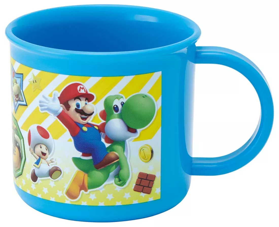 SKATER Super Mario Antibacterial Plastic Cup