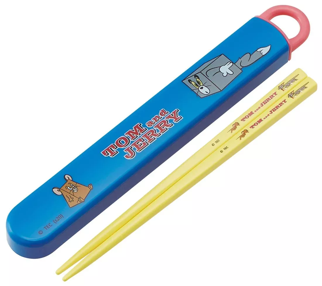 SKATER Tom And Jerry Antibacterial Slide Chopsticks Box Set