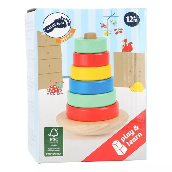 Small Foot Stacking Tower Set