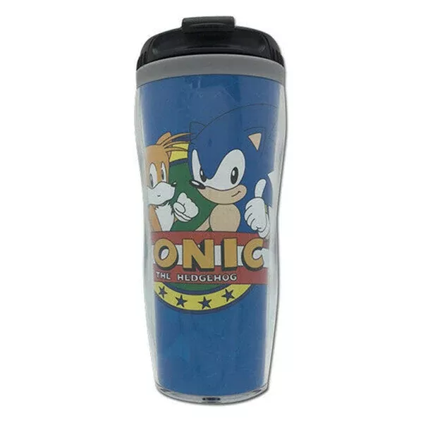 Sonic Classic Sonic And Tails Tumbler Mug