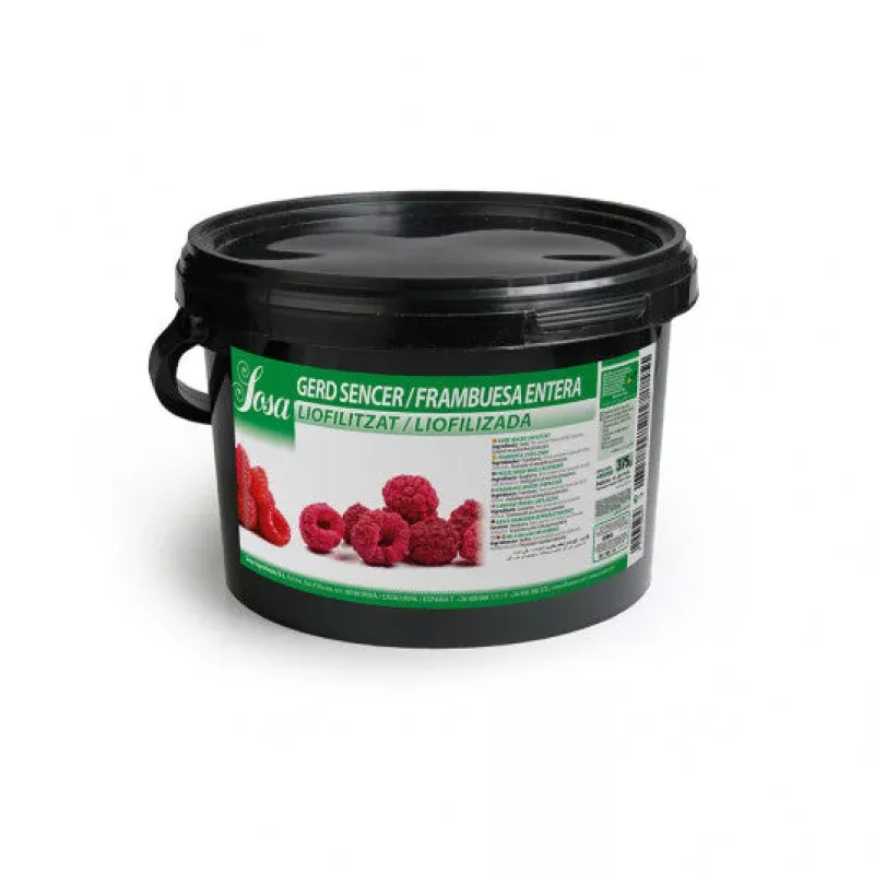 SOSA Freeze Dried Whole Raspberry (with seeds) 75 grams