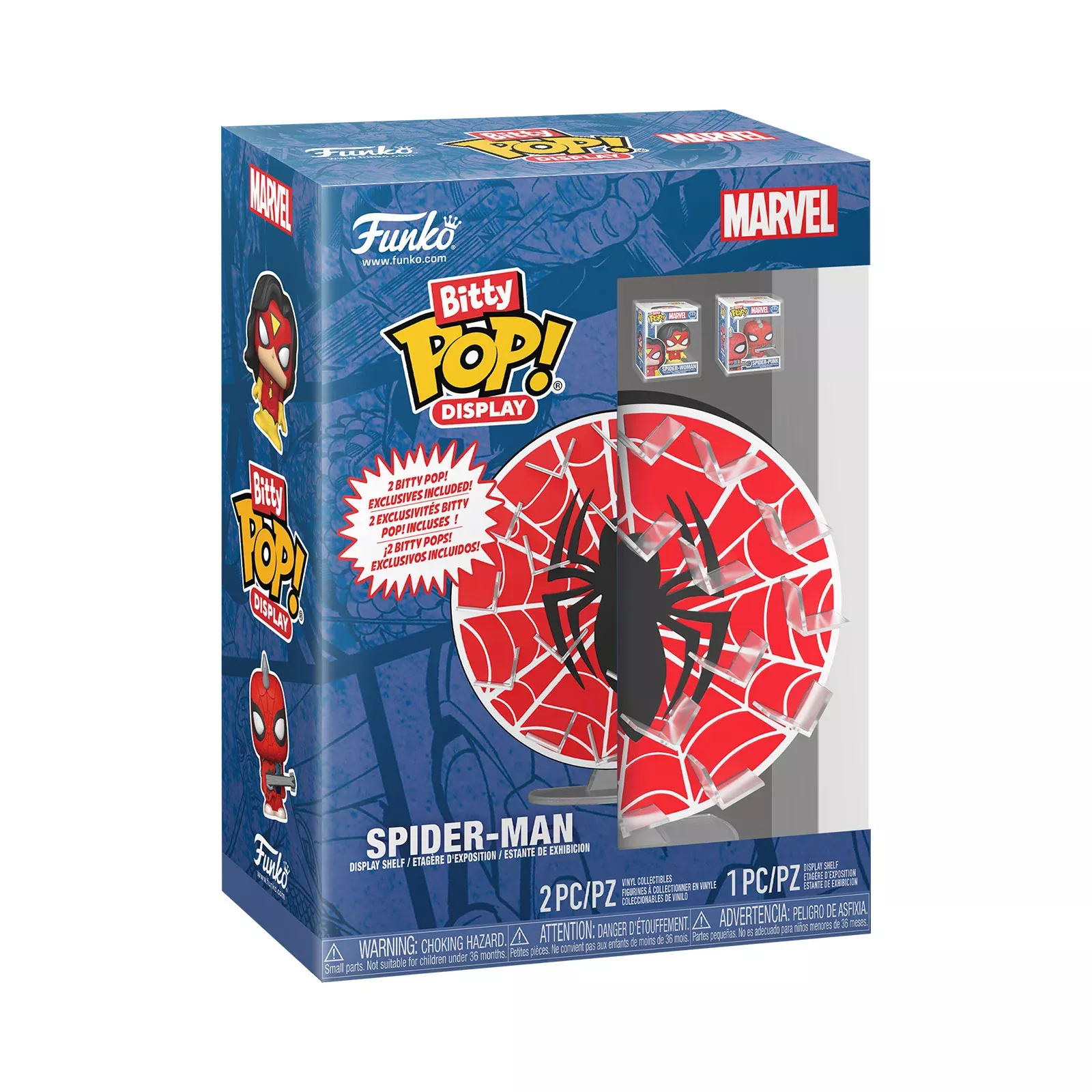 Spider-Man - Spider Funko Bitty POP Display with 2 Figures
