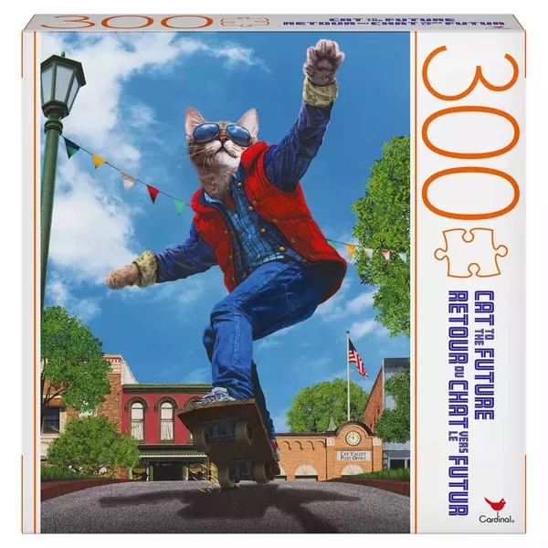 Spin Master Cat To The Future 300 Piece Puzzle