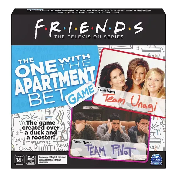 Spin Master Friends One With The Apartment Bet Game