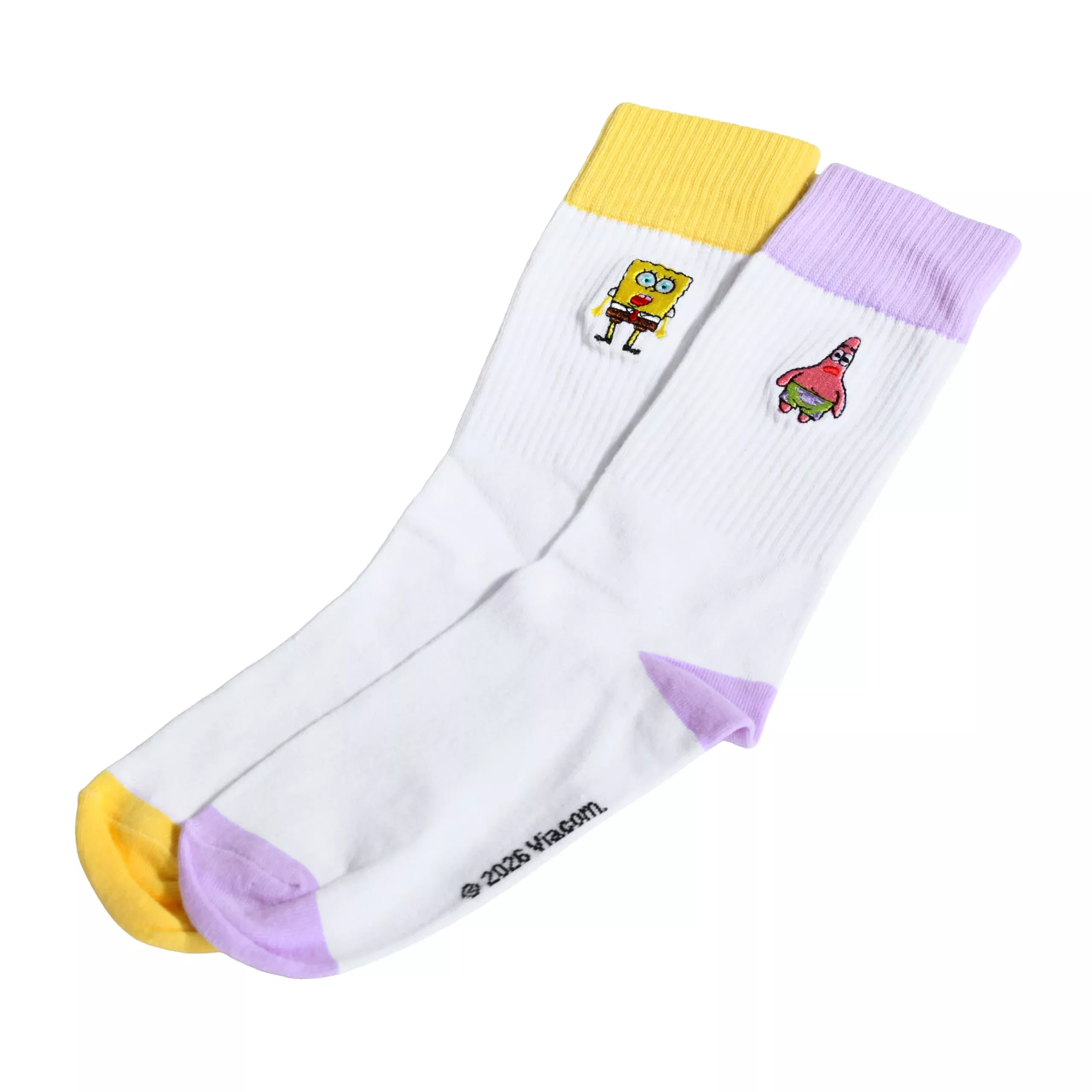 SpongeBob SquarePants - Patrick and SpongeBob 2-Pack Socks