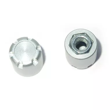 SSD RC SSD00253 Aluminum Scale Hubs Silver (2)