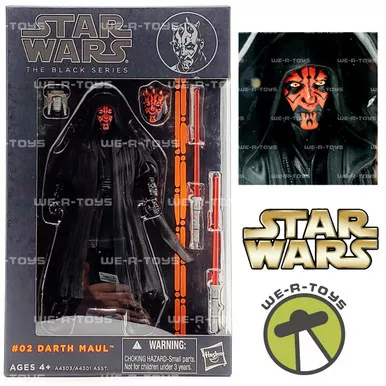 Star Wars The Black Series The Phantom Menace #02 Darth Maul 6" Action Figure
