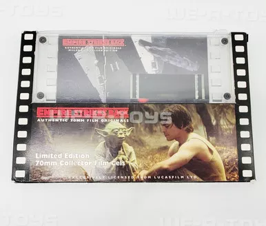 Star Wars the Empire Strikes Back Authentic 70mm Film Originals Film Cels NEW