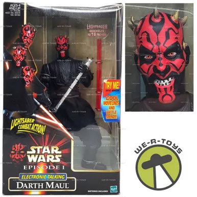Star Wars Episode I Electronic Talking Darth Maul 12" Action Figure 1999