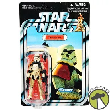 Star Wars Sandtrooper with Weapons Action Figure 2012 Kenner Unpunched NRFP