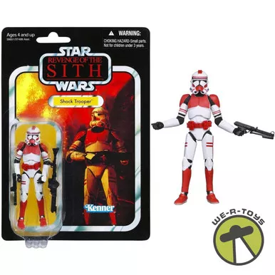 Star Wars The Vintage Collection ROTS Shock Trooper Action Figure