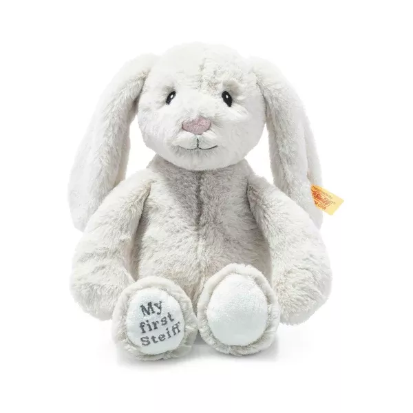 Steiff Hoppie My First Rabbit Gray 10 Inch Plush Figure
