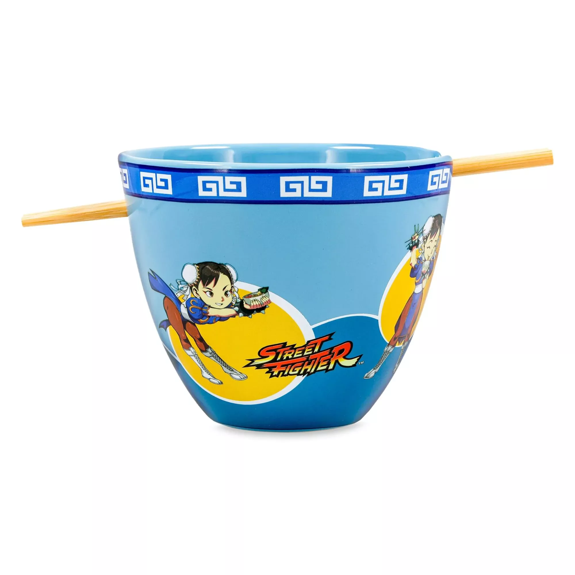 Street Fighter Chun-Li 16-Ounce Ramen Bowl and Chopstick Set