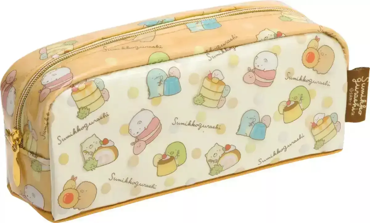 Sumikko Gurashi Pen Pouch Orange Sweets