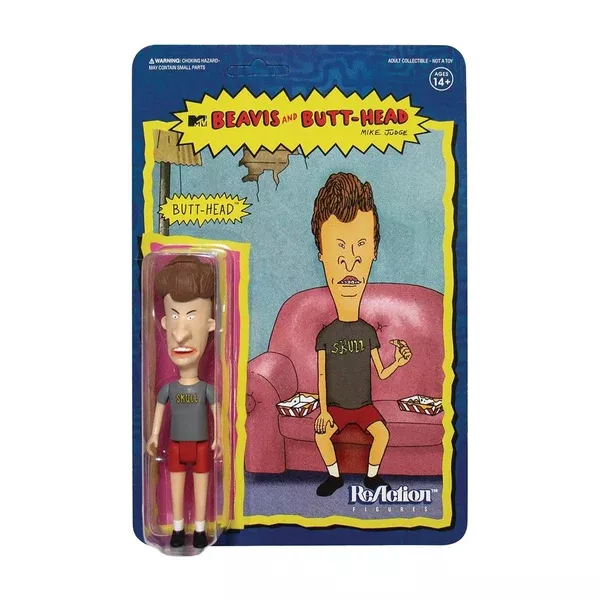 Super7 Beavis And Butt-Head Butt-Head Reaction Figure