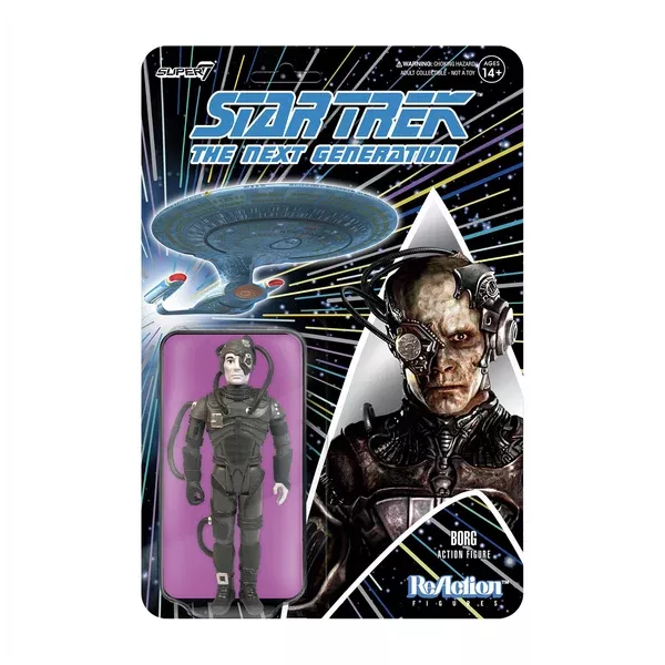 Super7 Star Trek The Next Generation Borg Reaction Figure