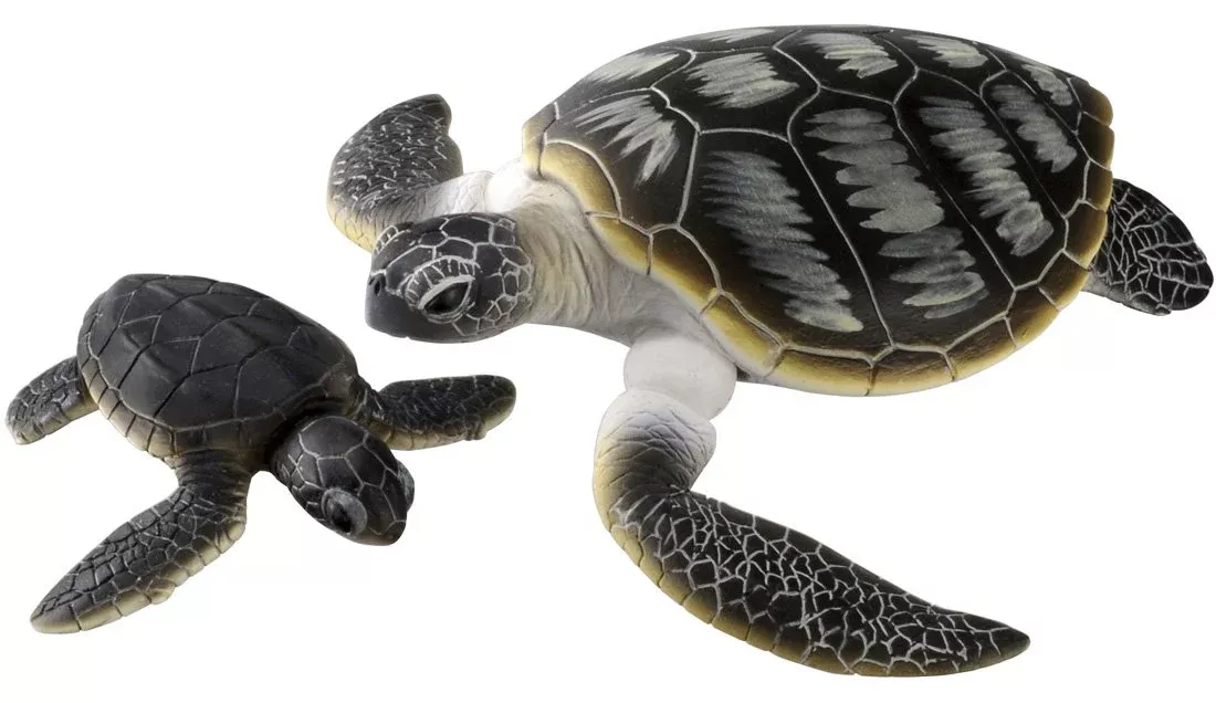 TAKARA TOMY As-20 Animal Adventure Green Turtle Figure