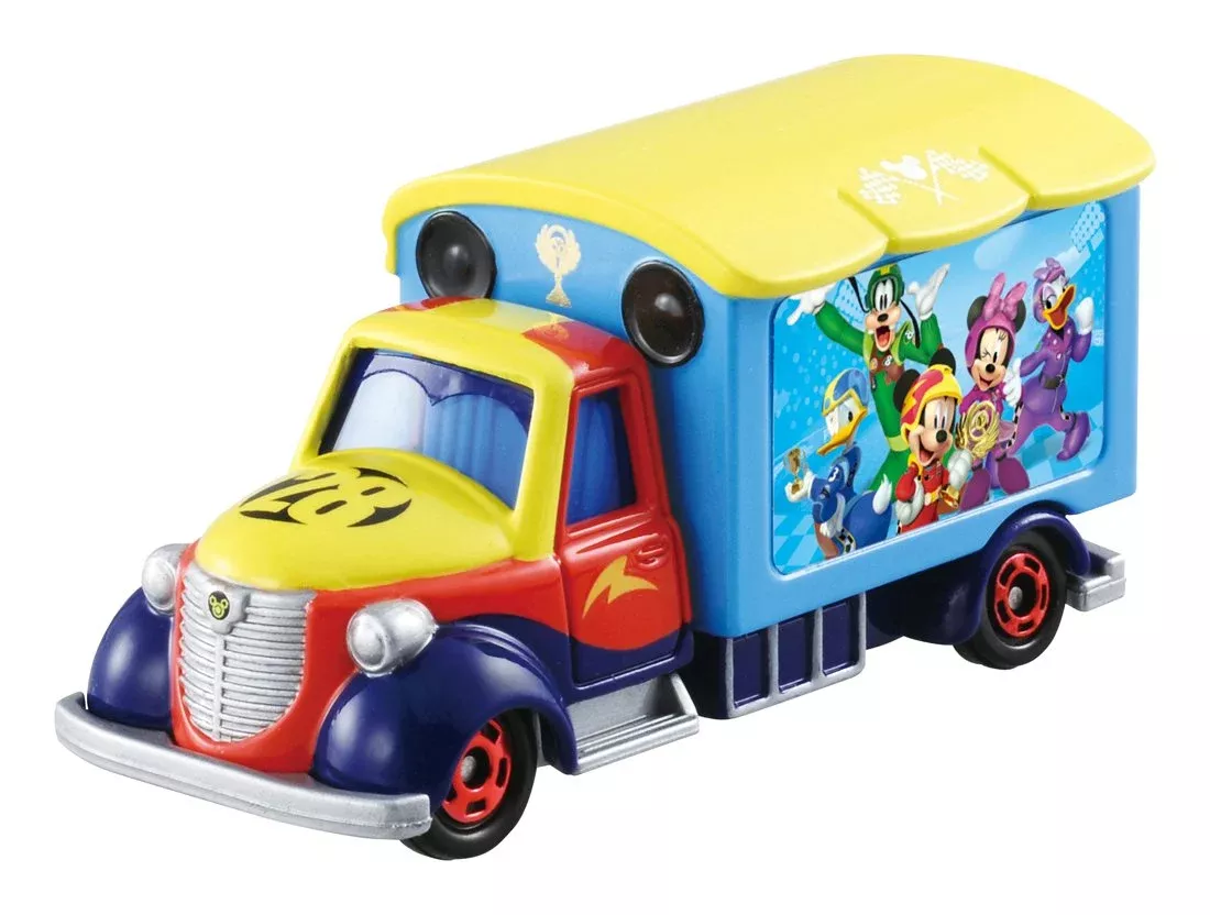 Takara Tomy Disney Motors Yellow - Blue Mickey Mouse & The Roadster Racers