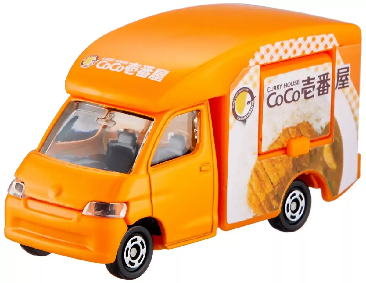 Takara Tomy Dream Tomica 91 Coco Ichibanya Kitchen Car (102663) 1/64 Scale Kitchen Cars