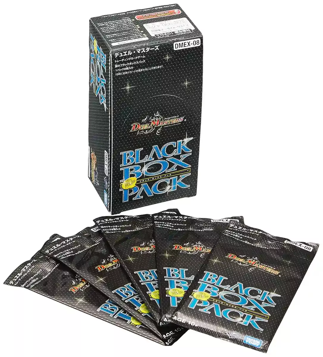 Takara Tomy Duel Masters Dmex-08 Mysterious Black Box Pack Dp-Box Japanese Collectible Cards