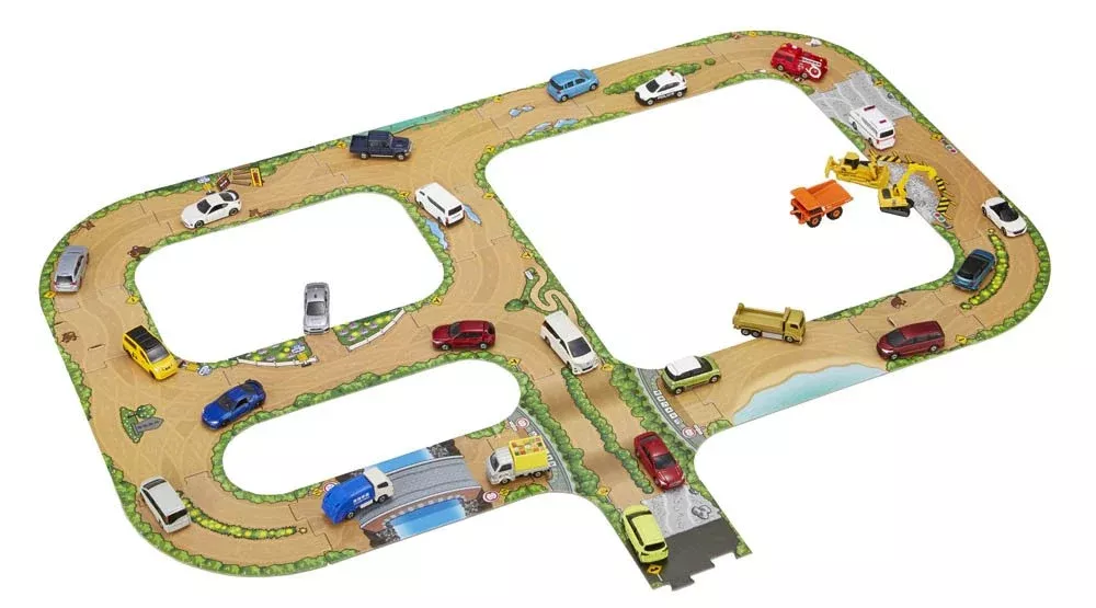 Takara Tomy Tomica 104933 Build City Off-Road Connection Japanese Road Model Toys