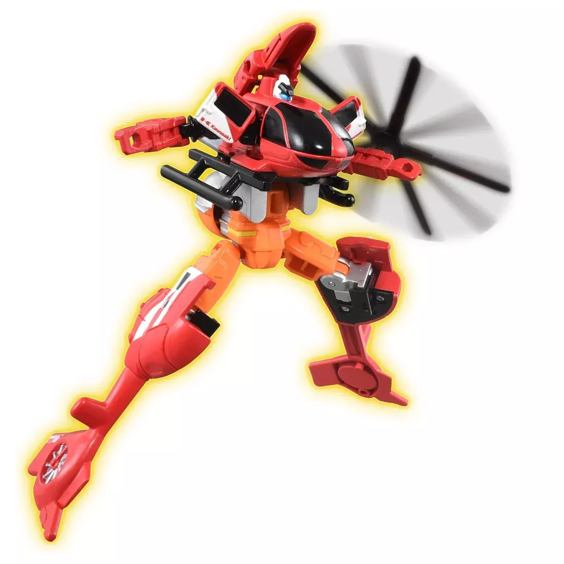 Takara Tomy Tomica Job Labor Jb04 Fire Braver Kawasaki Heavy Industries Bk117 D-3 Firefighting Helicopter
