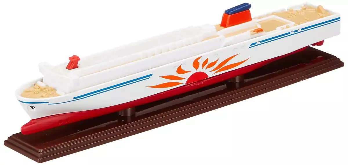 Takara Tomy Tomica Long 129 Ferry Sunflower Japanese Completed Ferry Models