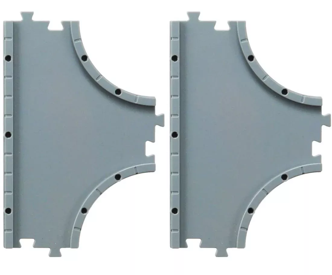 Takara Tomy Tomica System D-06 T-intersection Road For Tomica Cars Plastic Car Parts