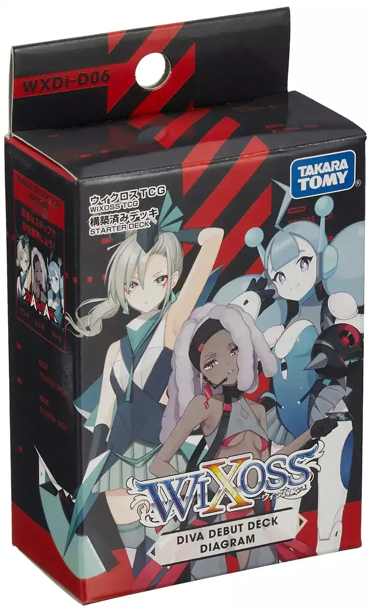 Takara Tomy Wixoss Tcg Wxdi-D06 Diva Debut Deck Diagram Japanese Collectible Cards