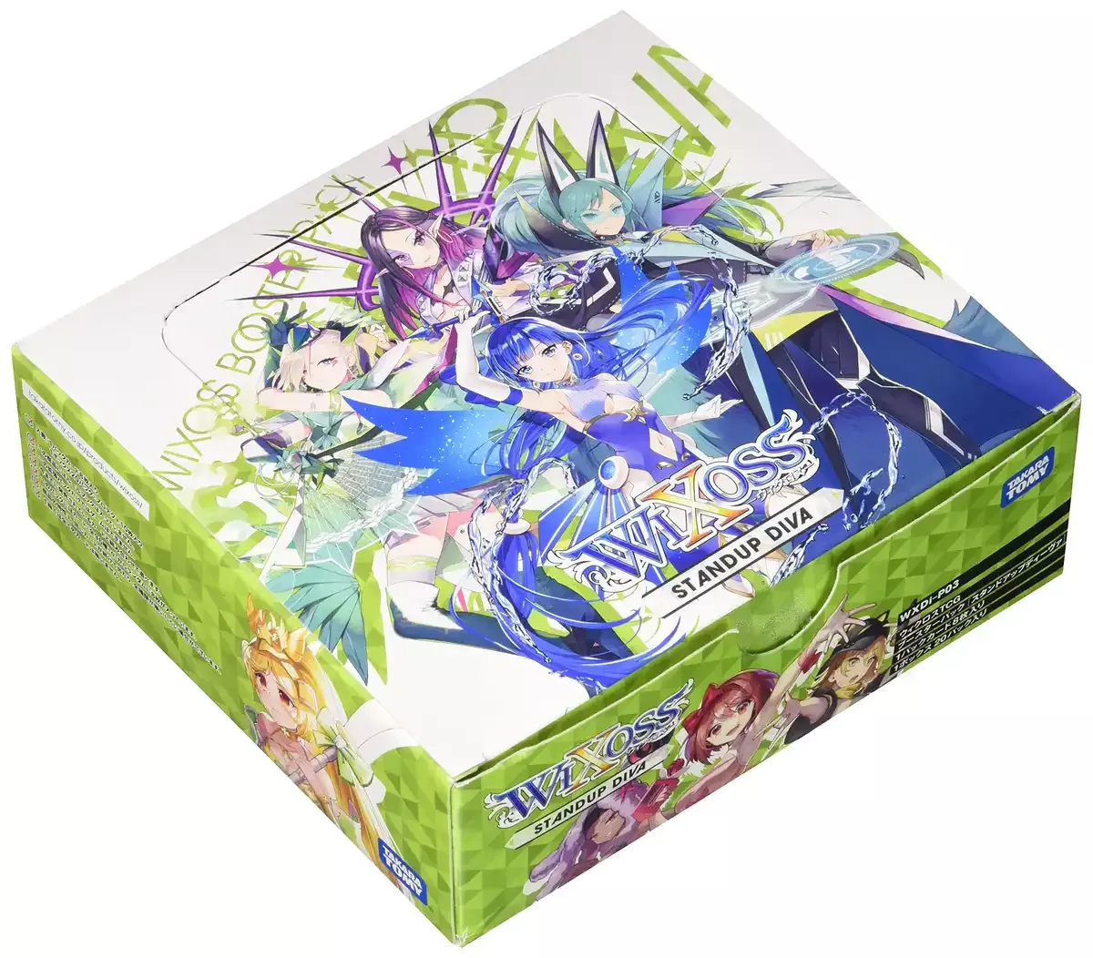 Takara Tomy Wixoss Tcg Wxdi-P03 Booster Box Standup Diva Japanese Board Games