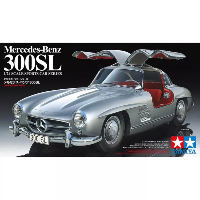 TAMIYA 1/24 Scale CARS MERCEDES BENZ 300SL car model kit