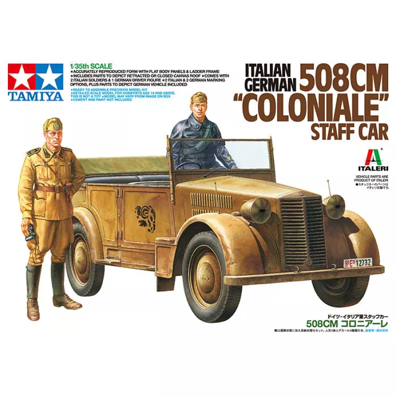 Tamiya 1/35 WW2 Italian 508CM 'COLONIALE'