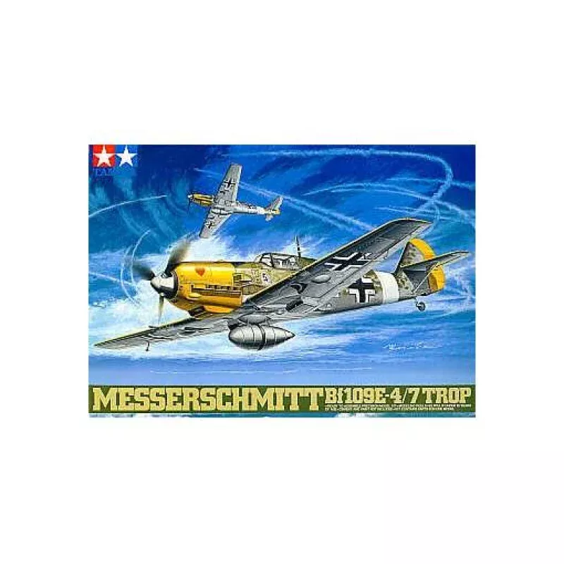 TAMIYA 1/48 Scale AIRCRAFT WW2 German MESSERSCHMITT BF109E-4/7
