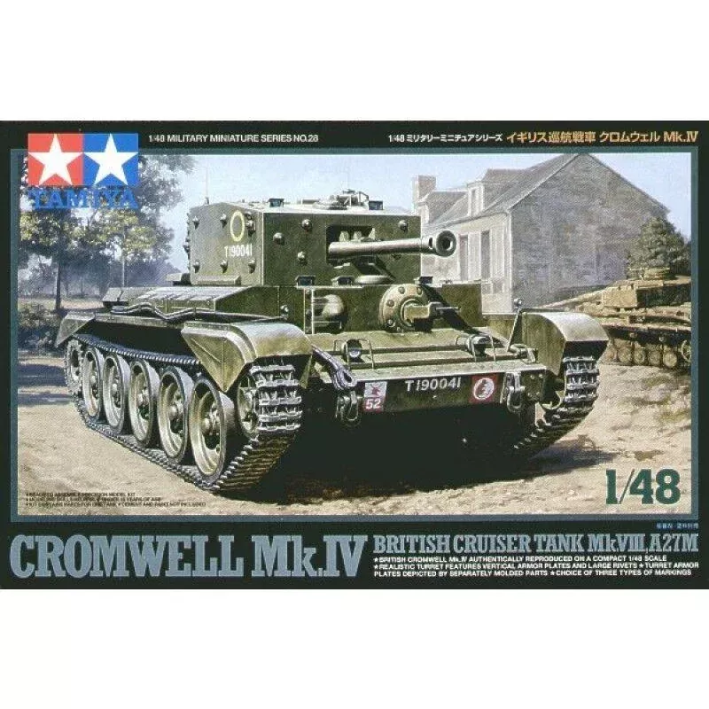 Tamiya 1/48 scale WW2 BRITISH CROMWELL MK.IV tank model kit