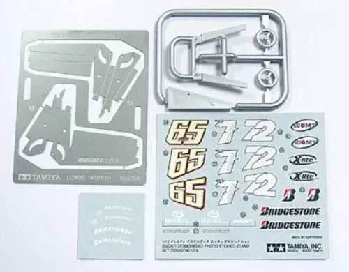 Tamiya 12606 Ducati Desmosedici Photo-Etched Stand Set 1/12 Plastic Scale Kit